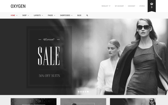 Shop (Full Width Grey Menu)